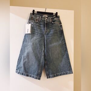 GRLFRND 24 new Denim Culottes